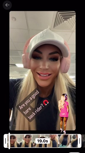 Yes!!! I love Bareback riding! Soooo fun!!!! #gym #gymtok #flex #muscle #cardioworkout #viraltiktok #fyp #content #contentcreator #linkinbio #lifestyle @Muscle Girls @WORSHIP Muscle women @Fitness Fan368 @EXPLORE @strongwoman