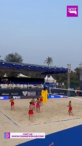 28K views · 442 reactions | Inaugural of #volleyball World Beach Pro Tour 2023 Starts Today | Goa News Hub | Facebook