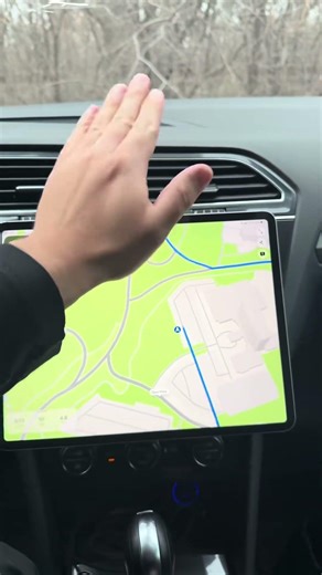 these magnetic mounts make it easy to install an ipad or tablet in your car dash in problably less