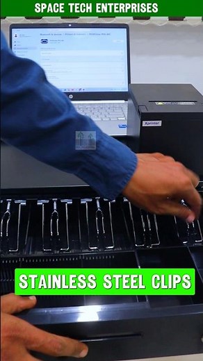 Cash Drawer Electronic / Galla Tijori 5 Notes and 5 Coins Electronic Cash Drawer Manual & Electronic