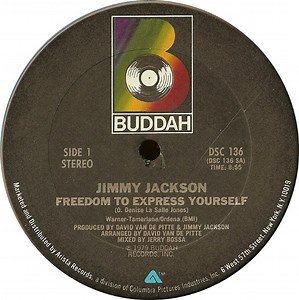 Jimmy Jackson – Freedom To Express Yourself (1979, Vinyl)