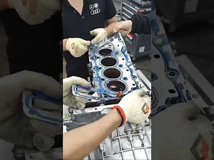 Mercedes benz C,GLC,E class,W254 W206 W214,M254 engine disassembly #mercedes #glc #eclass #cclass