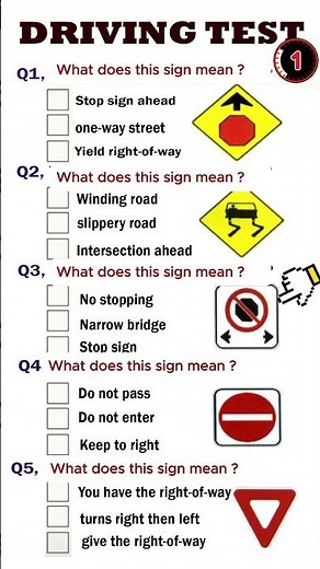 Driving test practice #quiz #quiz #ontariog1test