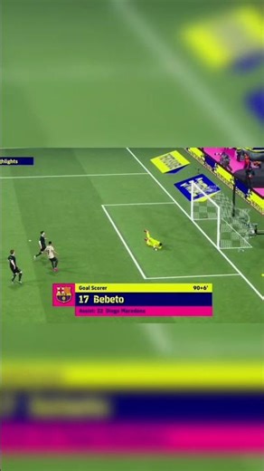 Incredible Comeback Goal by Bebeto | eFootball Mobile #efootballmobile #footballgame #bebeto