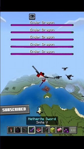 ENDER DRAGON SPAWN EGG IN MINECRAFT 😳 HOW??