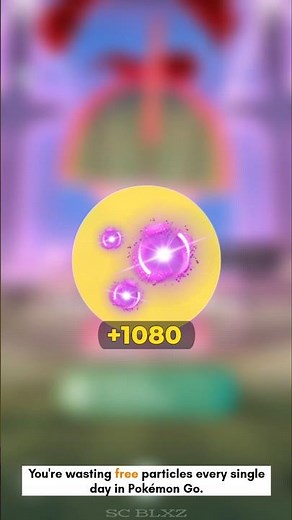 Get 1080 Particles DAILY in Pokémon GO 💥