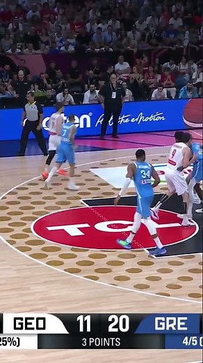 💪 Giannis can’t be stopped. Watch #EuroBasket on Courtside1891 and Courtside 1891 on DAZN.