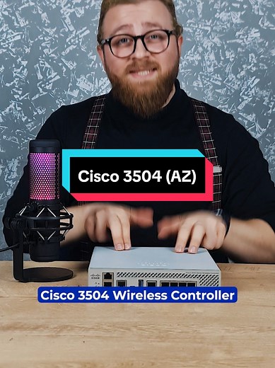 Cisco 3504 Wireless Controller ofislərdə, filiallarda və kiçik korporativ kampuslarda simsiz şəbəkənin idarə edilməsi üçün kompakt və güclü bir həlldir. Bu kontroller yüksək məhsuldarlıq və təhlükəsizlik təmin edən Wi-Fi şəbəkələrinin yaradılması üçün rahatlıq, çeviklik və qabaqcıl texnologiyaları birləşdirir. Əsas xüsusiyyətlər: - 150 giriş nöqtəsi və 3000 istifadəçiyə qədər dəstək: orta miqyaslı şəbəkələr üçün ideal seçimdir. - Yüksək performans: 4 Gbit/s ötürmə qabiliyyəti təmin edir, Wi-Fi 6
