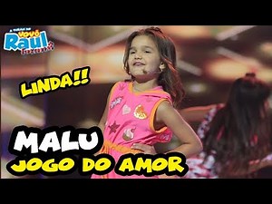 MALU cantou a música "Jogo do amor" | FUNKEIRINHOS | VOVÔ RAUL GIL