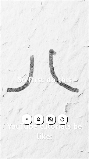 YouTube tutorials be like || #random #jjk #yuji #drawing #shorts #tutorial #youtubetutorial