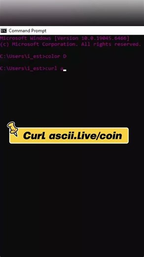 How to get 3D art in your CMD #tech #techtips #coding #shorts