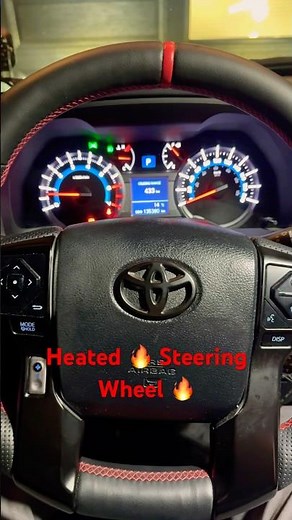 4Runner Heated Steering Wheel Upgrade #toyota4runner #5thgen4runner #4runnermods