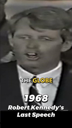 Robert Kennedy's Last Speech | #kennedy #speech #bobby