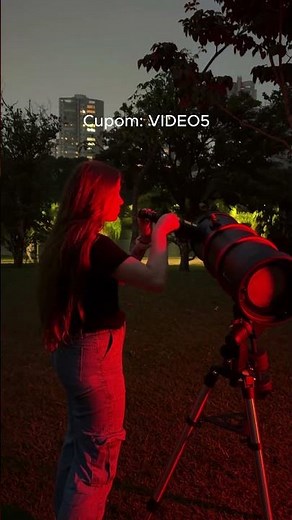 Observing the Moon with the Uranum Zeus Telescope | 210/800mm Reflector Telescope #astronomy