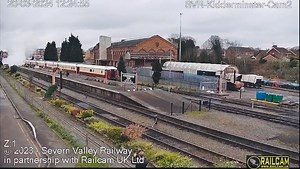 38K views · 749 reactions | 60532 ‘Blue Peter’ departs #Kidderminster on the first test run this afternoon at the Severn Valley Railway  Locomotive Services Group | Railcam | Facebook