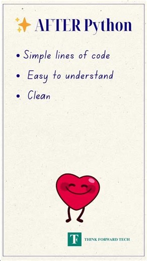 🥺 Before Python vs After Python 🤩