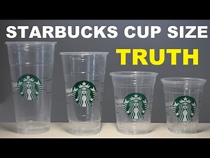 STARBUCKS CUP SIZES JUSTIFIED (EXPERIMENT)