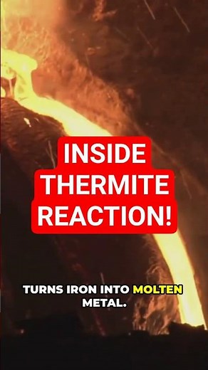 Seeing Inside A Thermite Reaction