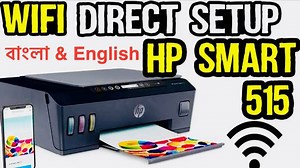 How to setup Hp Smart Tank 515 Wireless, Hp Smart Tank 515 Wireless Setup and Network Tutorial