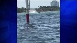 Witness talks about rescuing pilot from crashed plane in PortMiami - WSVN 7News | Miami News, Weather, Sports | Fort Lauderdale