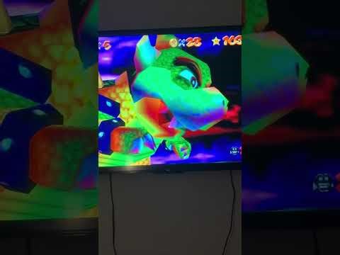 Me beating bowser on Mario 64