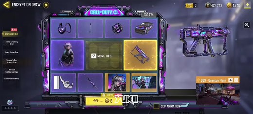 Encryption Draw 💜 ✨ Klepto - Cat's Byte ✨ QQ9 - Quantum Flash Parpoool 💜🙈 #cod #codm #codmph #fyp #callofdutymobile