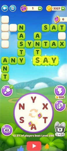 WORD SPELLS 296 #gaming #WordGame #PuzzleGame #BrainTeaser #GamingShorts #YTShorts #shorts #games