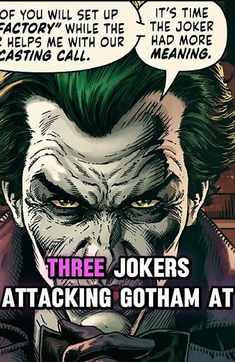 The Moment Batman Realized There Are 3 Jokers 🤡 #Joker