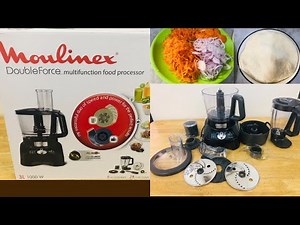 Food Processor | Moulinex Double Force Food Processor | How to use Food Processor