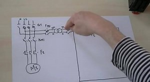 cablage perceuse partie 3 circuit commande | Génie Électromécanique