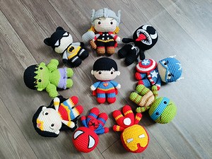 Super-spider & Superhero Crochet Pattern Bundle (US Terms) (PDF Pattern) - Etsy