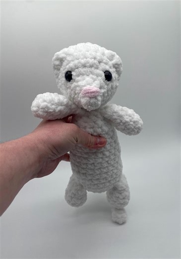 Crochet Ferret Plushie, White Ferret Plushie - Etsy