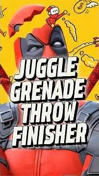 Juggle Grenade Throw Finisher HOW TO - Deadpool VR