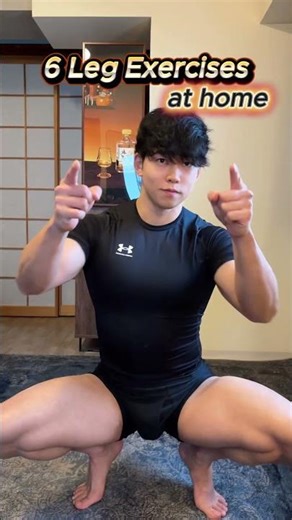 6 Leg Exercises 💪