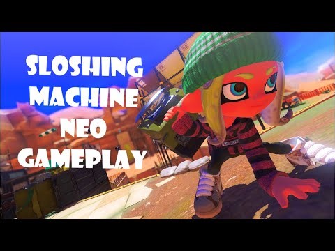 Sloshing Machine Neo Gameplay - Splatoon 3 | Anarchy Battle (Rainmaker)