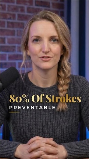 80% of Strokes You Can Actually Stop #strokeprevention #health
