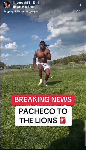 No more Sonic and Knuckles 😭 (per @Ian Rapoport) #isiahpacheco #football #nfl #chiefs #lions