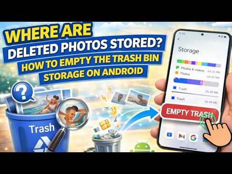 Where are Deleted Photos Stored How to Empty the Trash Bin