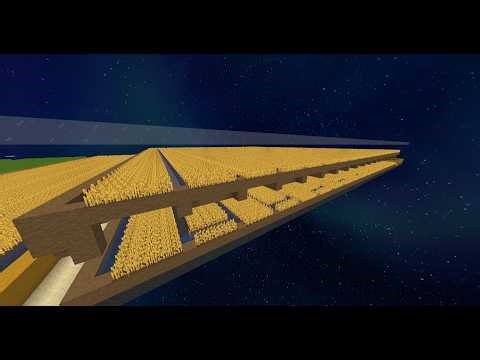 Simple, easy to build 2 key (W/S only) 1 plot looping wheat farm for pest farming