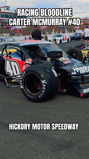 RACING BLOODLINE: CARTER MCMURRAY #40 SMART MODIFIED HICKORY MOTOR SPEEDWAY JAMIE MCMURRAY'S SON