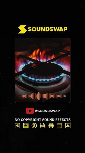 Burning Gas Stove Sound Effect