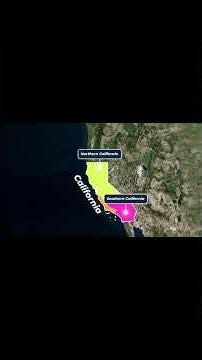 California Almost Split into 3 Different States?!?! #california #californiafacts #states