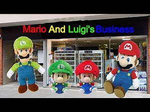 Mario and Luigi's business! | Super Dylan Plush Show