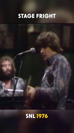 The Band on Instagram: "A month before The Last Waltz, The Band hit the Saturday Night Live stage and performed four songs during the show’s second season. This clip of “Stage Fright” captures just a slice of the fire they brought that night."