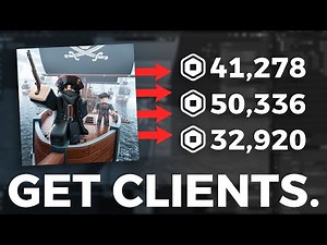 How to GET CLIENTS for Roblox GFX
