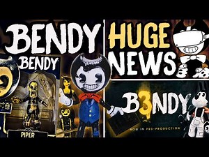NEW Bendy Figures, Plushies, Games, Merch, A VR Game!? Dev Updates & MORE! [Bendy News]