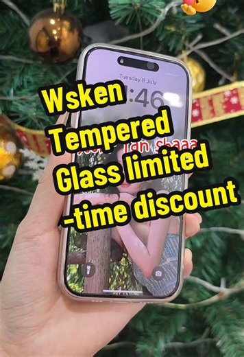 Limited-Time Discount on Wsken Tempered Glass Protector