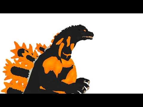 Burning Godzilla Heisei (1995) Roar