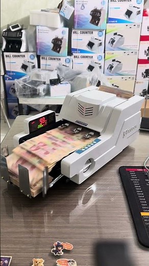 Crisp Cash Counting Sounds for Relaxation #moneyasmr #desksetup #countingmachine