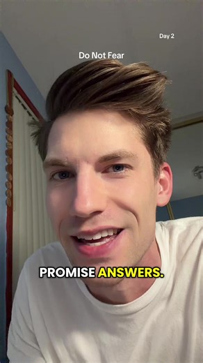 Day 2. God didn’t promise answers. He promised His presence. #dailybibleverse #scripture #bibletok #christiantiktok #donotfear